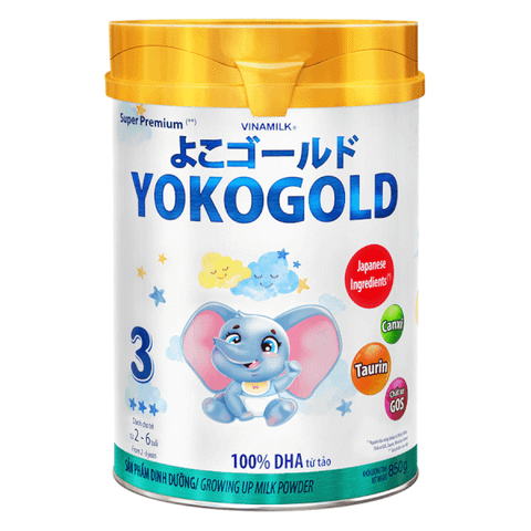 Sữa Bột Vinamilk Yoko Gold 3 - HT 850g