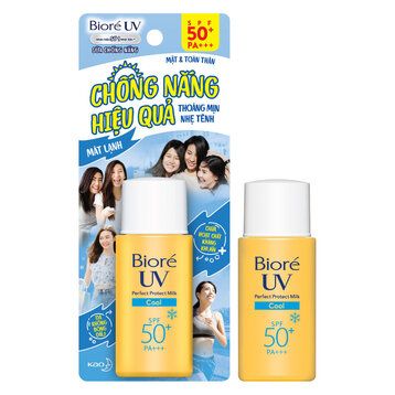 Sữa Chống Nắng Bioré Bảo Vệ Hoàn Hảo - Mát Lạnh 25ml