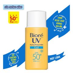 Sữa Chống Nắng Bioré Bảo Vệ Hoàn Hảo - Mát Lạnh 25ml