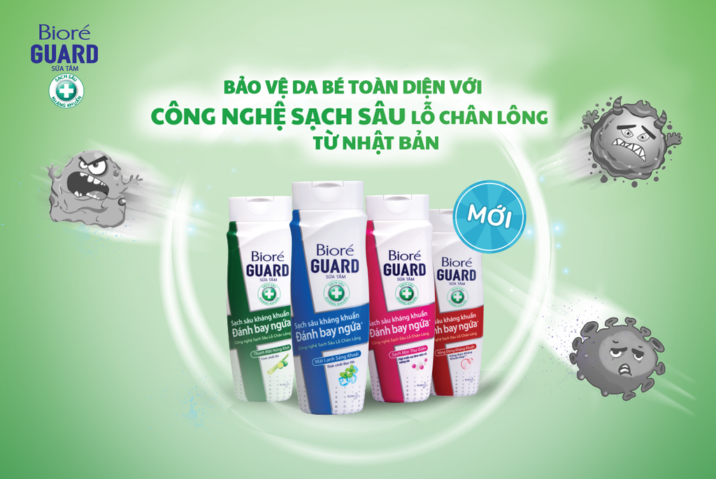 SỮA TẮM KHÁNG KHUẨN - NĂNG ĐỘNG - ĐỎ 800ml