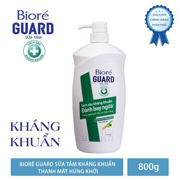 Sữa Tắm Bioré Guard Kháng Khuẩn Thanh Mát Hứng Khởi 800g