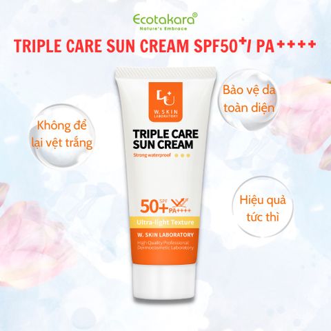Kem chống nắng mạnh mẽ dưỡng ẩm sâu - TRIPLE CARE SUN CREAM (60ml)