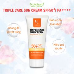 Kem chống nắng mạnh mẽ dưỡng ẩm sâu - TRIPLE CARE SUN CREAM (60ml)