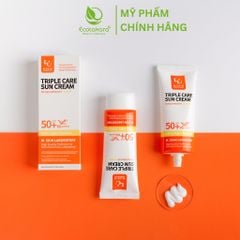 Kem chống nắng mạnh mẽ dưỡng ẩm sâu - TRIPLE CARE SUN CREAM (60ml)