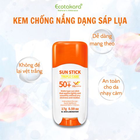 Kem chống nắng ngăn chặn nám, tàn nhang dạng sáp trơn mượt màTRIPLE CARE SUN STICK (17g)