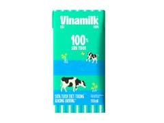 Sữa Tươi Tiệt Trùng không đường Vinamilk 110ml