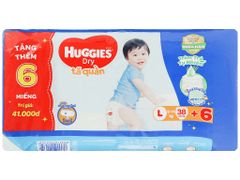 Tã quần Huggies Skin Care cỡ L (38M + 6 M Tã quần L)