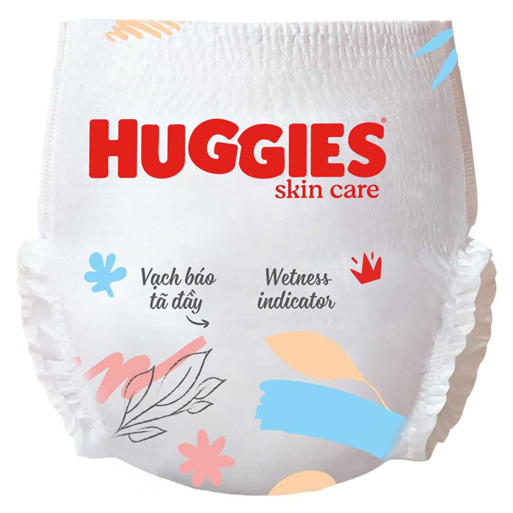 Tã dán Huggies Skin Care cỡ L 68 miếng (cho bé từ 9-14kg)