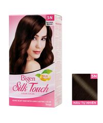 Kem nhuộm tóc Bigen Silk Touch 5N- Nâu tự nhiên