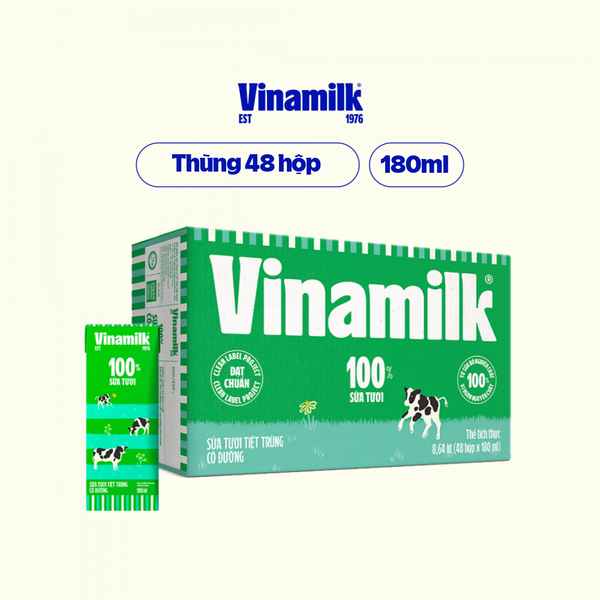 STTT có đường VNM 180ml