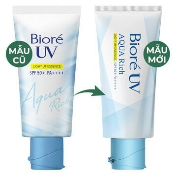 Tinh Chất Chống Nắng Bioré UV Sáng Rạng Rỡ 70g Aqua Rich Light Up Essence SPF50+ PA++++