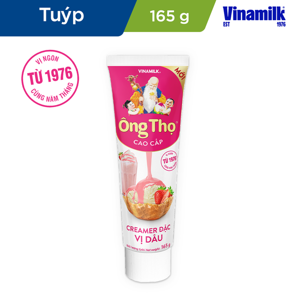 Creamer đặc Ông Thọ vị dâu tuýp 165g