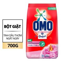 OMO Bột Giặt Comfort Tinh Dầu Thơm Nồng Nàn