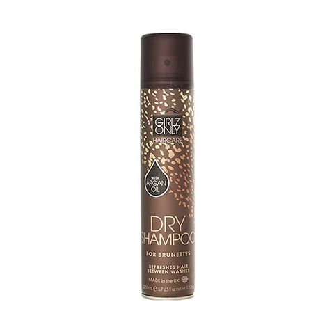 DẦU GỘI KHÔ GIRLZ ONLY DRY SHAMPOO BRUNETTES WITH AGAN EU -100ML (NÂU)