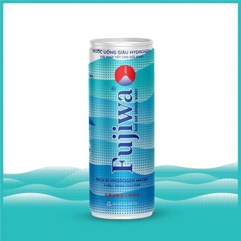 Nước uống ion kiềm lon Fujiwa 330ML