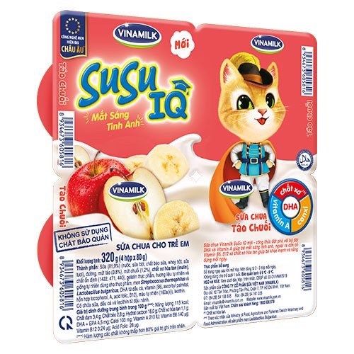 SCA SuSu IQ dâu chuối 80g