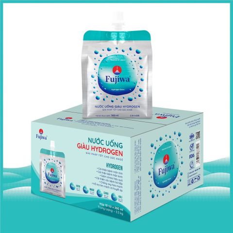 Nước Uống Giàu Hydrogen Cao Cấp Fujiwa Dạng Túi Bạc
