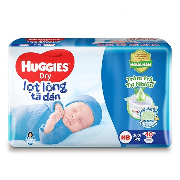 Tã dán lọt lòng cỡ NB 40 miếng