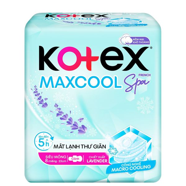 Max Cool French Spa SMKC 23cm 8 miếng