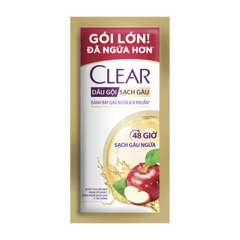 CLEAR dầu gội 48 giờ sạch gàu ngứa