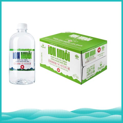 Nước súc miệng Ion Muối Fujiwa (hương bạc hà) chai 680ml