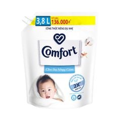 COMFORT Nước Xả Mềm Vải Dịu Nhẹ Thơm Hương Phấn