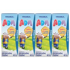 Sữa Dinh Dưỡng ít đường Vinamilk ADM 180ml