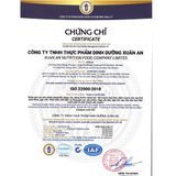 Cháo Yến Mạch RAU NẤM Xuân An 40gr dạng gói