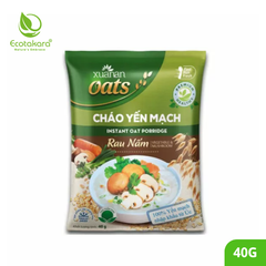 Cháo Yến Mạch RAU NẤM Xuân An 40gr dạng gói