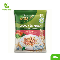 Xuân An Cháo Yến Mạch THỊT BẰM 40g dạng gói