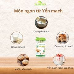 Yến Mạch Xuân An nguyên chất ăn liền 800gr dạng hũ