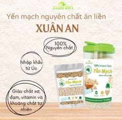 Yến Mạch Xuân An nguyên chất ăn liền 800gr dạng hũ