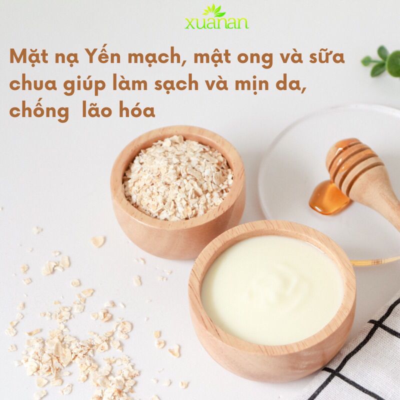 Yến Mạch Xuân An nguyên chất ăn liền 800gr dạng hũ