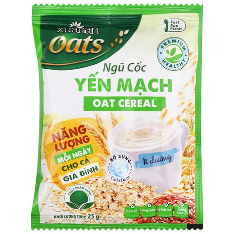 Ngũ Cốc Yến Mạch ít đường túi 400g