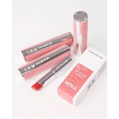 Son Dưỡng Lì Có Màu Y.N.M Candy Pop Glow Melting Balm-Crimson Chili