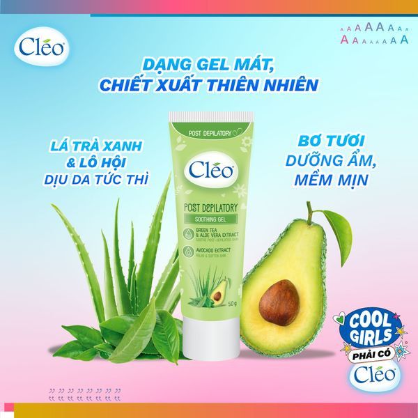 Combo Kem tẩy lông da nhạy cảm 50g và Gel dưỡng sau tẩy lông 50g