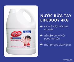 LIFEBUOY Nước Rửa Tay Vitamin Bảo Vệ Vượt Trội 4kg