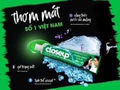 CLOSEUP Kem đánh răng thơm mát bạc hà 180g