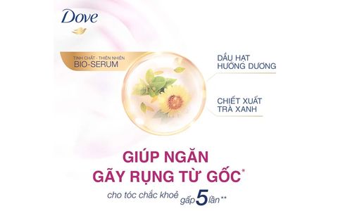 DOVE dầu xả ngăn gãy rụng tóc 6gx10
