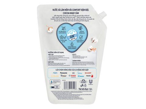 COMFORT đậm đặc cho da nhạy cảm 1.8l