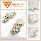  DÉP SỤC NESTY UNISEX IN CHỦ ĐỀ ROCK MUSIC FULL SIZE CHO CẢ GIA ĐÌNH NE01-7 DéP Sandal Đế Bằng Nam Hoa 