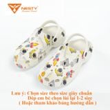  DÉP SỤC NESTY CHẤT LIỆU NHỰA EVA ÊM ÁI KIỂU DÁNG UNISEX FULL SIZE CHO CẢ GIA ĐÌNH Đế Bằng Nam NE01-NK01 