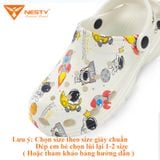  DÉP SỤC NESTY CHẤT LIỆU NHỰA EVA ÊM ÁI KIỂU DÁNG UNISEX FULL SIZE CHO CẢ GIA ĐÌNH Đế Bằng Nam NE01-NK01 