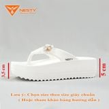  Dép Nữ Xỏ Ngón NESTY Đế Cao Thời Trang Kiểu Dáng Basic Chất Liệu EVA Mềm Mại - NE08 