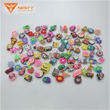  Sticker Jibbitz  Charm Gắn Dép NESTY Đa Dạng Mẫu Mã Dễ Thương Chất Liệu Nhựa PVC 