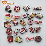  DUP-Set 20 Sticker Jibbitz  Charm Gắn Dép NESTY Đa Dạng Mẫu Mã Dễ Thương Chất Liệu Nhựa PVC 
