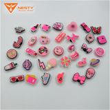  DUP-Set 20 Sticker Jibbitz  Charm Gắn Dép NESTY Đa Dạng Mẫu Mã Dễ Thương Chất Liệu Nhựa PVC 