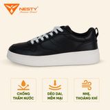  Giày Sneaker Nữ Trắng Đen Kem NESTY Chất Liệu Cao Su Tổng Hợp Siêu Nhẹ 