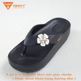  Dép Nữ Xỏ Ngón NESTY Đế Cao Thời Trang Kiểu Dáng Basic Chất Liệu EVA Mềm Mại - NE08 