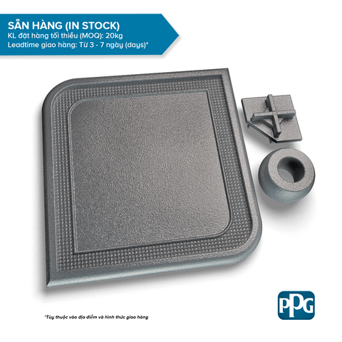 RAL 7015 Sơn bột tĩnh điện PPG ENVIROCRON™ màu Xám bề mặt Sần cát độ bóng Mờ | PCTV-700466